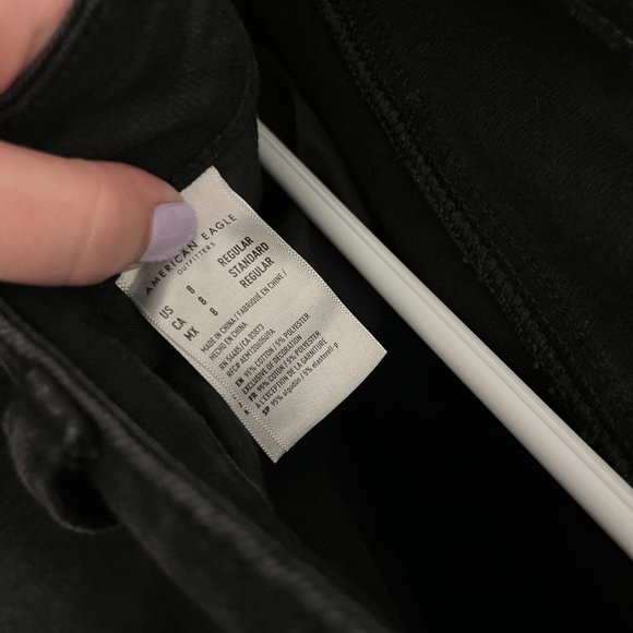 Distressed black ripped jeans - Picture 3 of 3